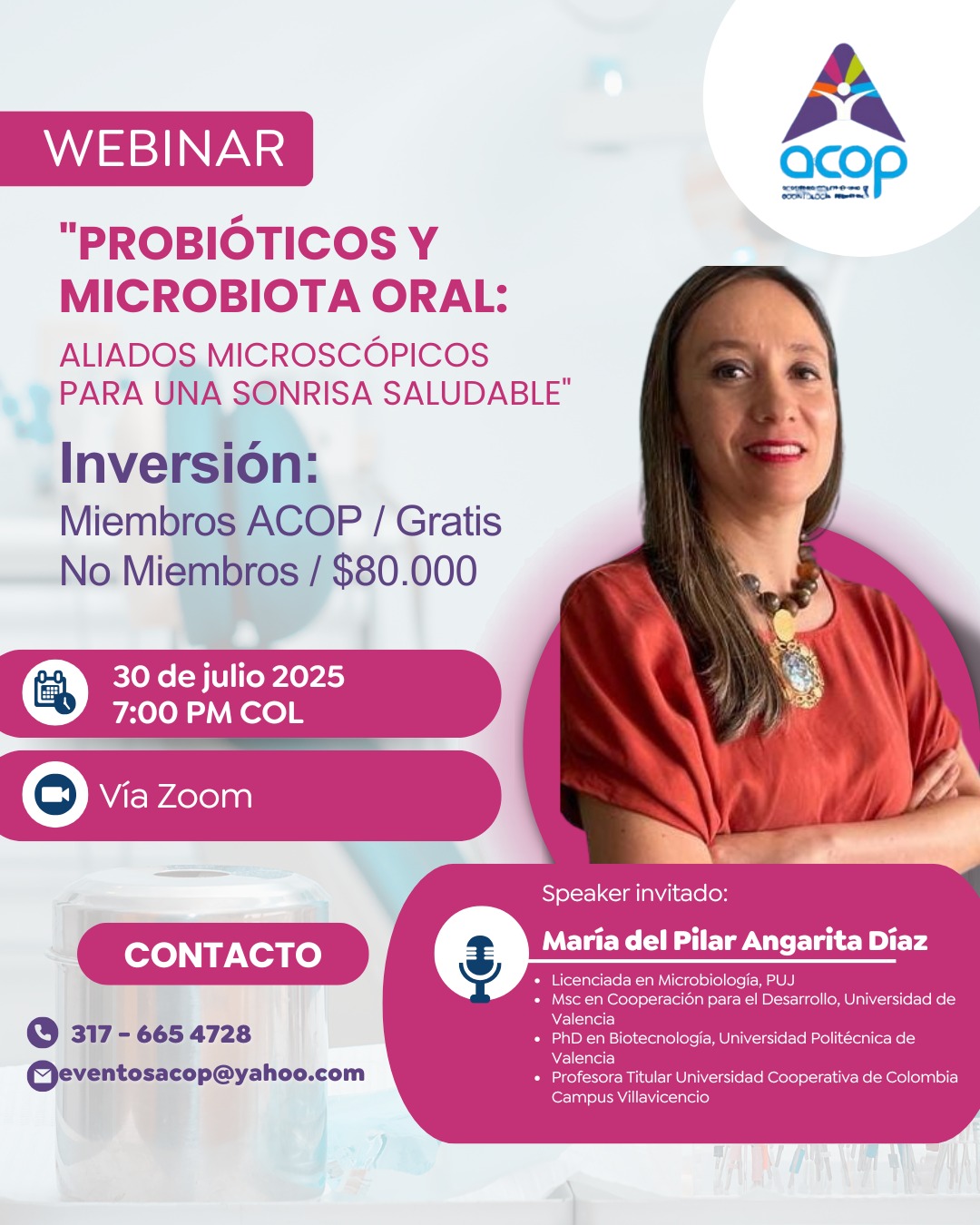 Probióticos y micobriotica oral